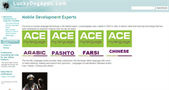Desktop Screenshot of luckydogapps.com